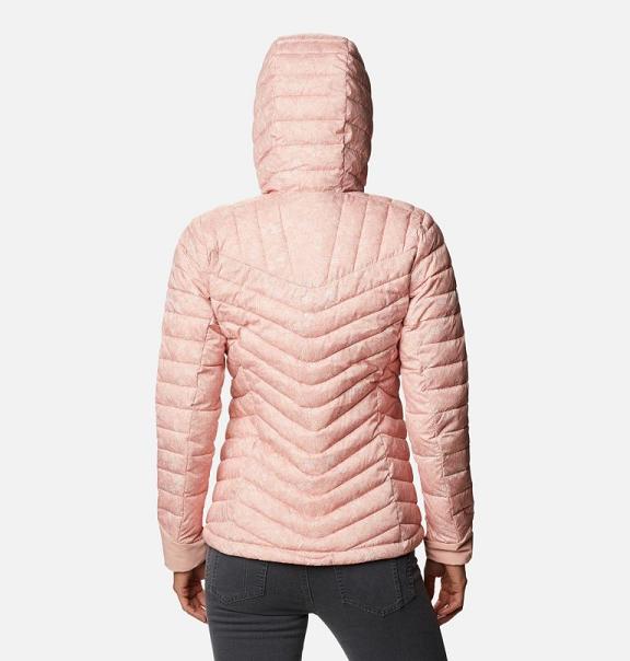 Columbia Windgates Hooded Jacket Pink For Women's NZ46821 New Zealand